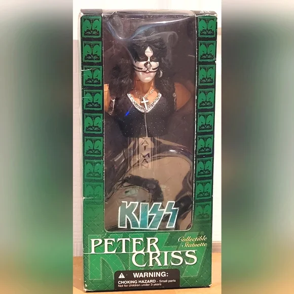*Rare* KISS Peter Criss Collectible statuette Bust 2002 Edition - Picture 1 of 6